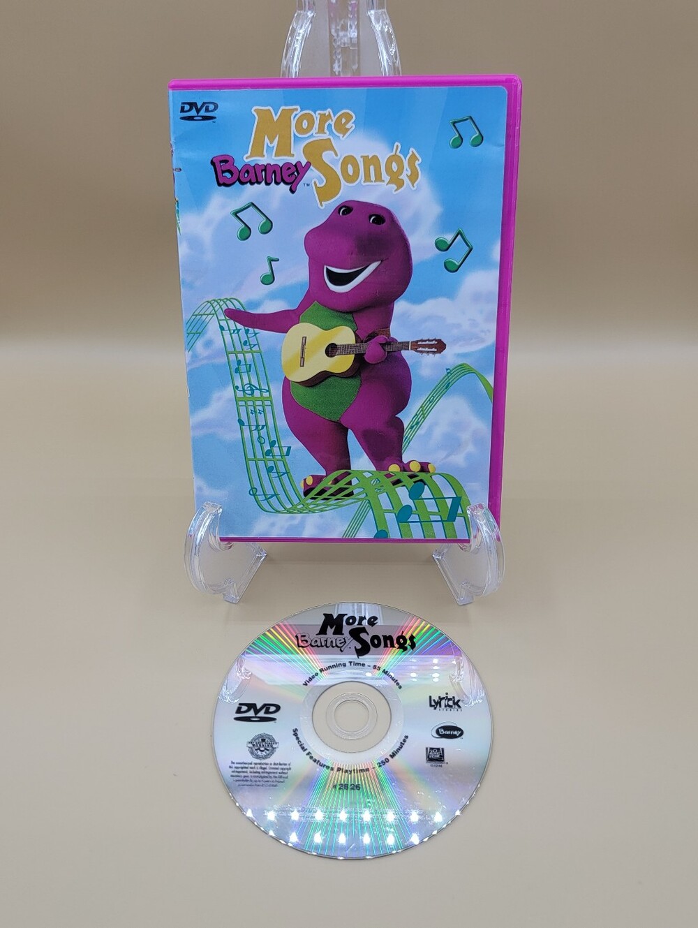 Barney: More Barney Songs (DVD, 1999)  55 Minutes Special Features 23 Songs